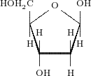 \startchemical \chemical[FIVE,FRONT,BB125,+SB3,-SB4,Z4][O] \chemical[FIVE,FRONT,+R1235,+RZ1235][H,H,\SR{HOH_2C},OH] \chemical[FIVE,FRONT,-R1235,-RZ1235][H,OH,H,H] \stopchemical
